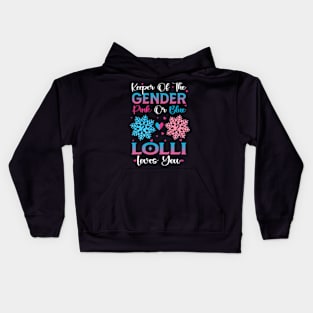 Gender Reveal Long Sleeve Kids Hoodie